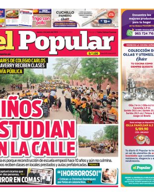 Edición Impresa - El Popular | Norte - Jueves 04 de Junio del 2026