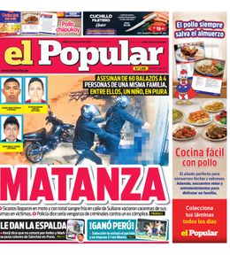 Edición Impresa - El Popular | Lima - Sabado 06 de Junio del 2026