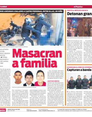 Edición Impresa - El Popular | Norte - Sabado 06 de Junio del 2026