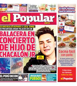 Edición Impresa - El Popular | Lima - Domingo 07 de Junio del 2026