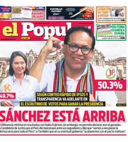 Edición Impresa - El Popular | Lima - Lunes 08 de Junio del 2026
