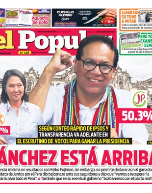 Edición Impresa - El Popular | Sur - Lunes 08 de Junio del 2026