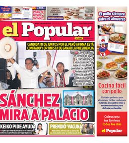 Edición Impresa - El Popular | Lima - Martes 09 de Junio del 2026