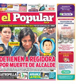 Edición Impresa - El Popular | Lima - Jueves 11 de Junio del 2026