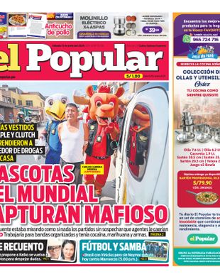 Edición Impresa - El Popular | Sur - Sabado 13 de Junio del 2026