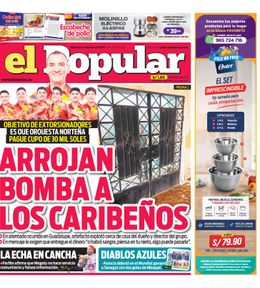 Edición Impresa - El Popular | Lima - Miercoles 17 de Junio del 2026