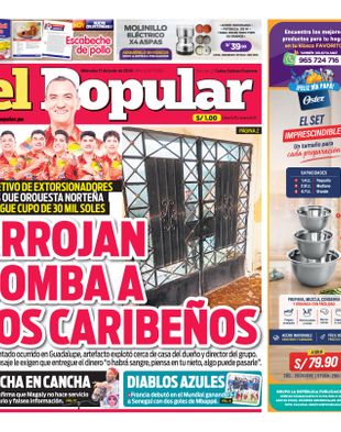 Edición Impresa - El Popular | Norte - Miercoles 17 de Junio del 2026