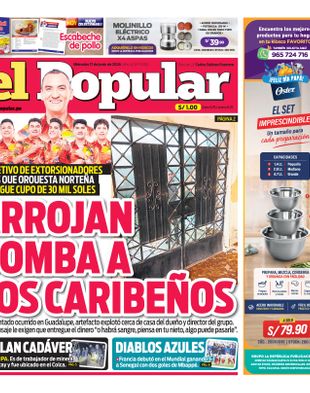 Edición Impresa - El Popular | Sur - Miercoles 17 de Junio del 2026