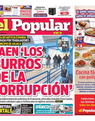 Edición Impresa - El Popular | Sur - Jueves 18 de Junio del 2026