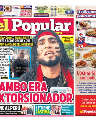 Edición Impresa - El Popular | Sur - Viernes 19 de Junio del 2026