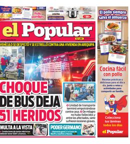 Edición Impresa - El Popular | Lima - Domingo 21 de Junio del 2026