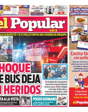 Edición Impresa - El Popular | Sur - Domingo 21 de Junio del 2026
