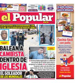 Edición Impresa - El Popular | Lima - Martes 23 de Junio del 2026
