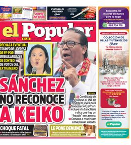 Edición Impresa - El Popular | Lima - Miercoles 24 de Junio del 2026