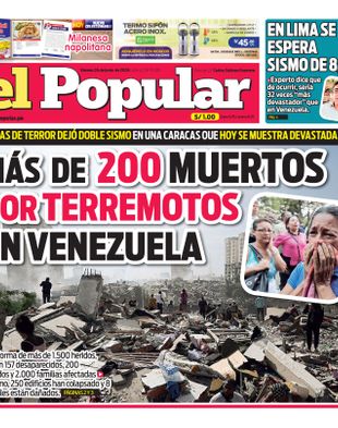Edición Impresa - El Popular | Sur - Viernes 26 de Junio del 2026