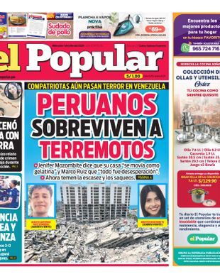 Edición Impresa - El Popular | Sur - Miercoles 01 de Julio del 2026