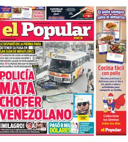 Edición Impresa - El Popular | Lima - Viernes 03 de Julio del 2026