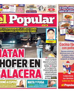 Edición Impresa - El Popular | Norte - Martes 07 de Julio del 2026