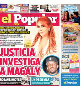 Edición Impresa - El Popular | Lima - Viernes 10 de Julio del 2026