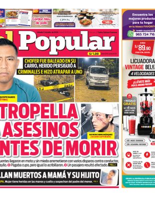 Edición Impresa - El Popular | Sur - Sabado 11 de Julio del 2026