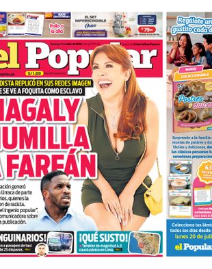 Edición Impresa - El Popular | Sur - Domingo 12 de Julio del 2026