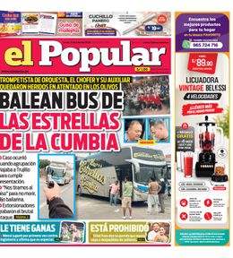 Edición Impresa - El Popular | Lima - Lunes 13 de Julio del 2026