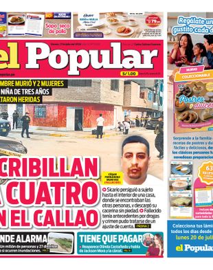 Edición Impresa - El Popular | Norte - Viernes 17 de Julio del 2026