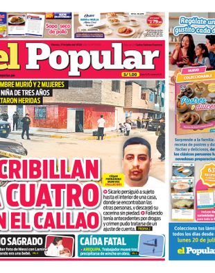 Edición Impresa - El Popular | Sur - Viernes 17 de Julio del 2026