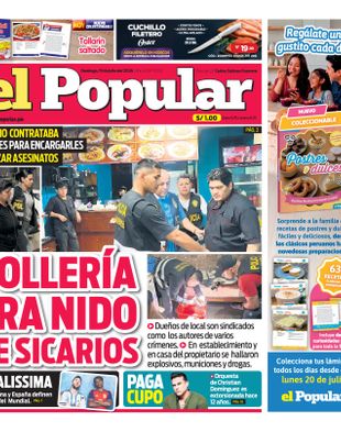 Edición Impresa - El Popular | Sur - Domingo 19 de Julio del 2026