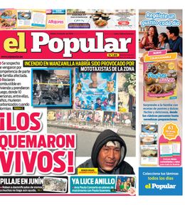 Edición Impresa - El Popular | Lima - Viernes 24 de Julio del 2026