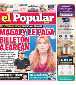 Edición Impresa - El Popular | Lima - Sabado 01 de Agosto del 2026