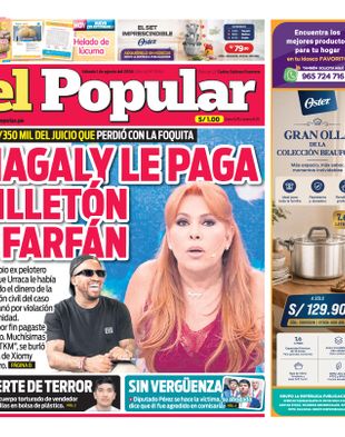 Edición Impresa - El Popular | Sur - Sabado 01 de Agosto del 2026