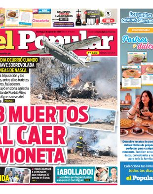 Edición Impresa - El Popular | Sur - Domingo 02 de Agosto del 2026