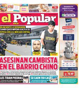 Edición Impresa - El Popular | Lima - Sabado 08 de Agosto del 2026