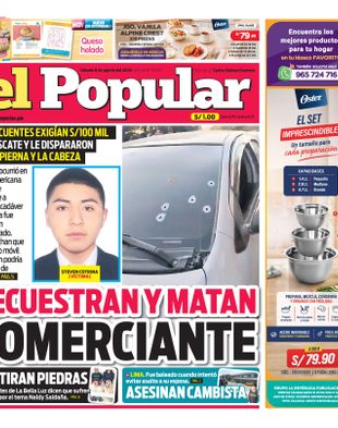 Edición Impresa - El Popular | Norte - Sabado 08 de Agosto del 2026