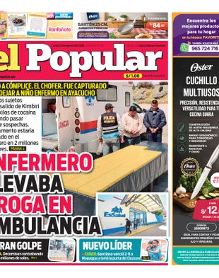 Edición Impresa - El Popular | Sur - Lunes 10 de Agosto del 2026