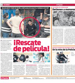 Edición Impresa - El Popular | Lima - Viernes 14 de Agosto del 2026