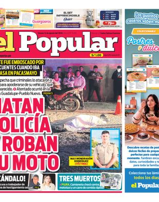 Edición Impresa - El Popular | Norte - Viernes 14 de Agosto del 2026