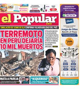 Edición Impresa - El Popular | Lima - Sabado 15 de Agosto del 2026