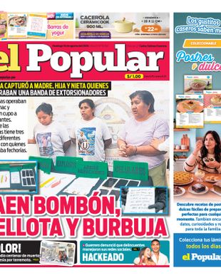 Edición Impresa - El Popular | Sur - Domingo 16 de Agosto del 2026