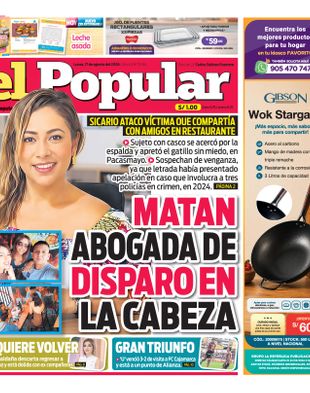 Edición Impresa - El Popular | Norte - Lunes 17 de Agosto del 2026