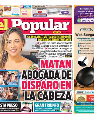 Edición Impresa - El Popular | Sur - Lunes 17 de Agosto del 2026