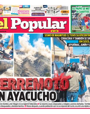Edición Impresa - El Popular | Sur - Viernes 21 de Agosto del 2026