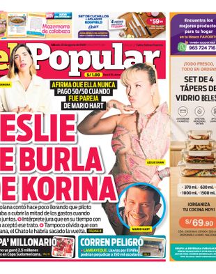 Edición Impresa - El Popular | Norte - Sabado 22 de Agosto del 2026