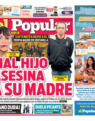 Edición Impresa - El Popular | Norte - Domingo 23 de Agosto del 2026