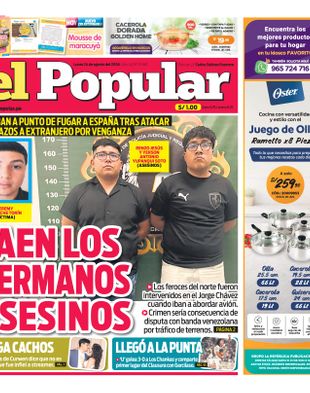 Edición Impresa - El Popular | Norte - Lunes 24 de Agosto del 2026