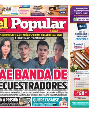 Edición Impresa - El Popular | Norte - Miercoles 26 de Agosto del 2026