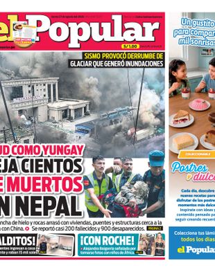 Edición Impresa - El Popular | Norte - Jueves 27 de Agosto del 2026
