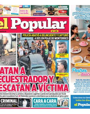 Edición Impresa - El Popular | Norte - Viernes 28 de Agosto del 2026