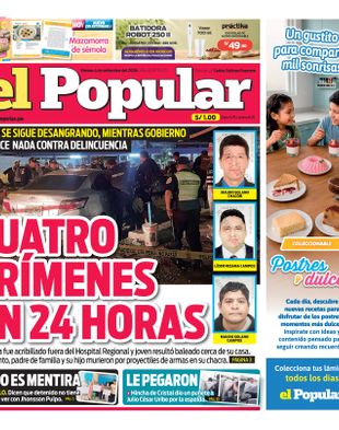 Edición Impresa - El Popular | Norte - Viernes 04 de Setiembre del 2026